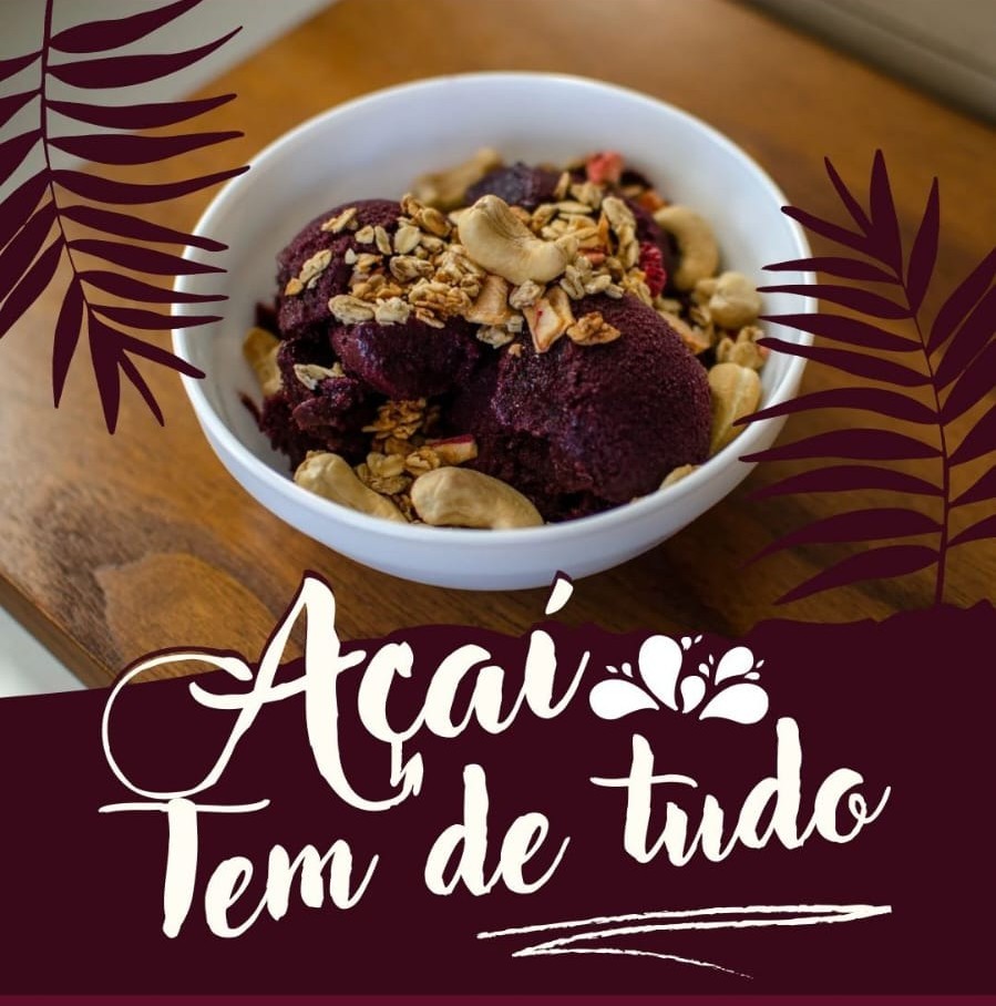 Açaí e Soveteria Tem de Tudo