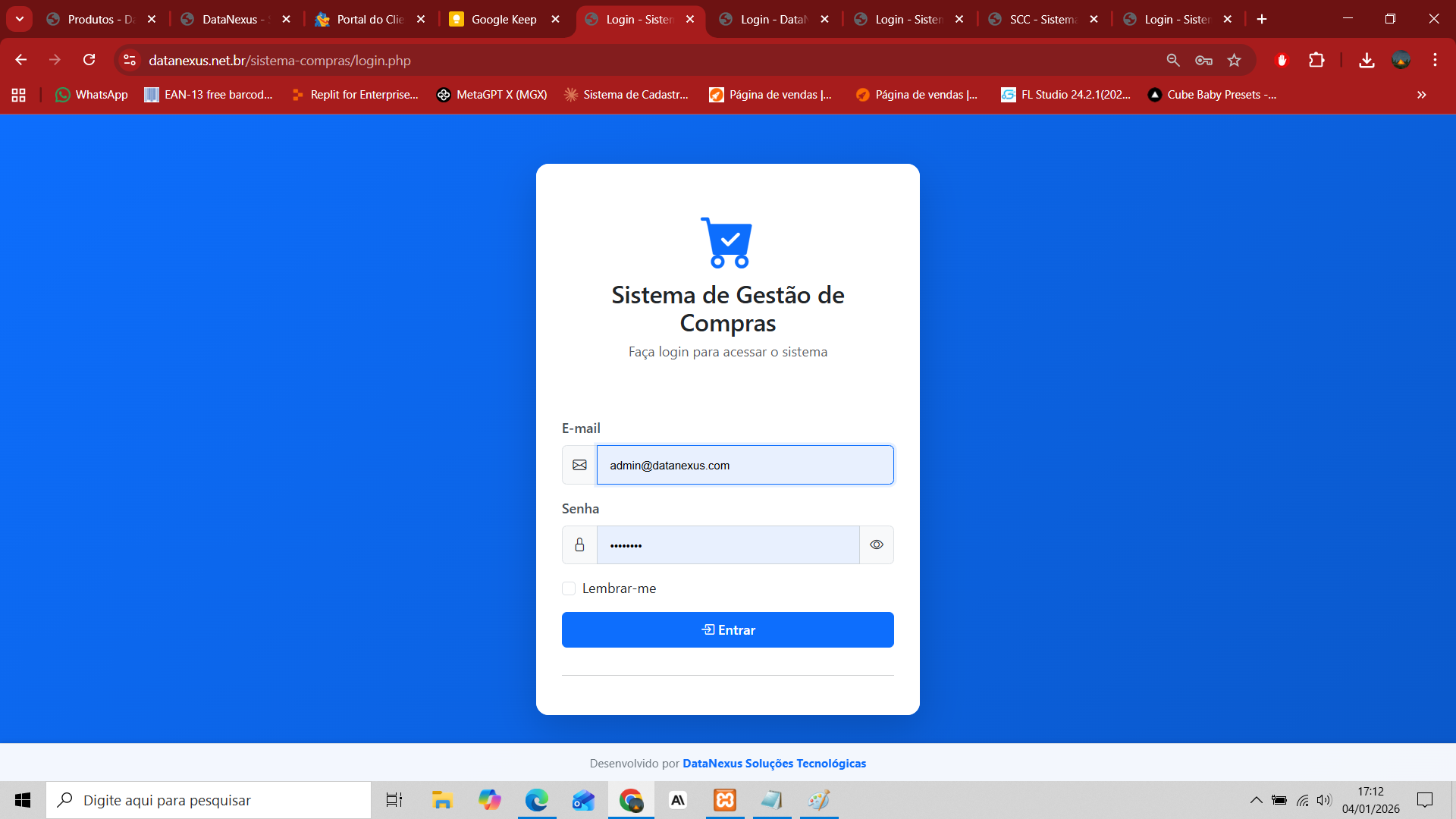 Gestão de Compras
